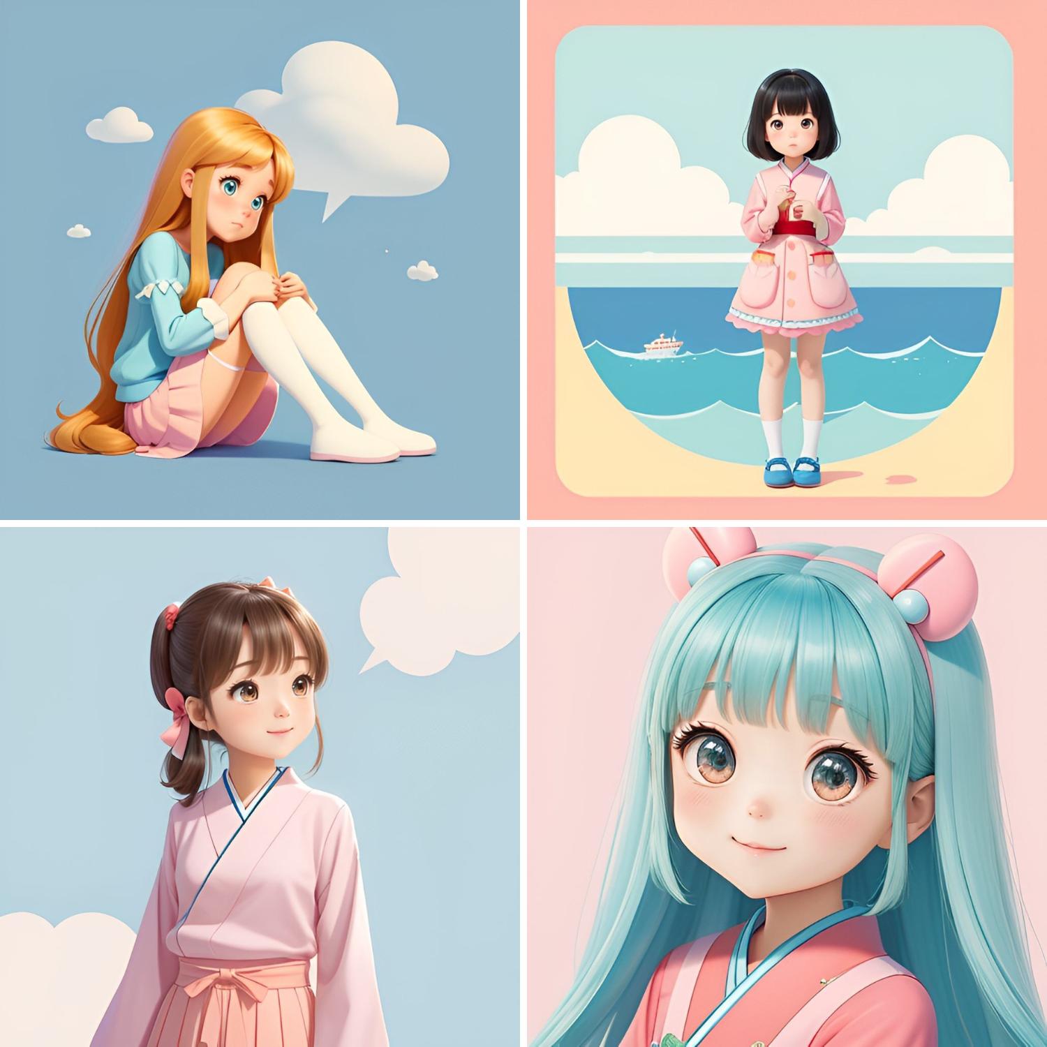 MyEdit App 繪圖軟體 生成圖片範例